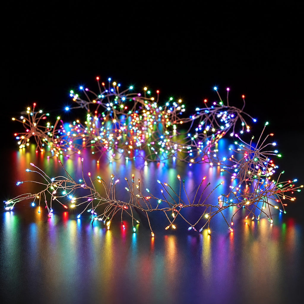 Festone MicroLED 300 LED Multicolor EDG 3 + 2 m