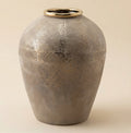 Vaso bordo oro h.41cm