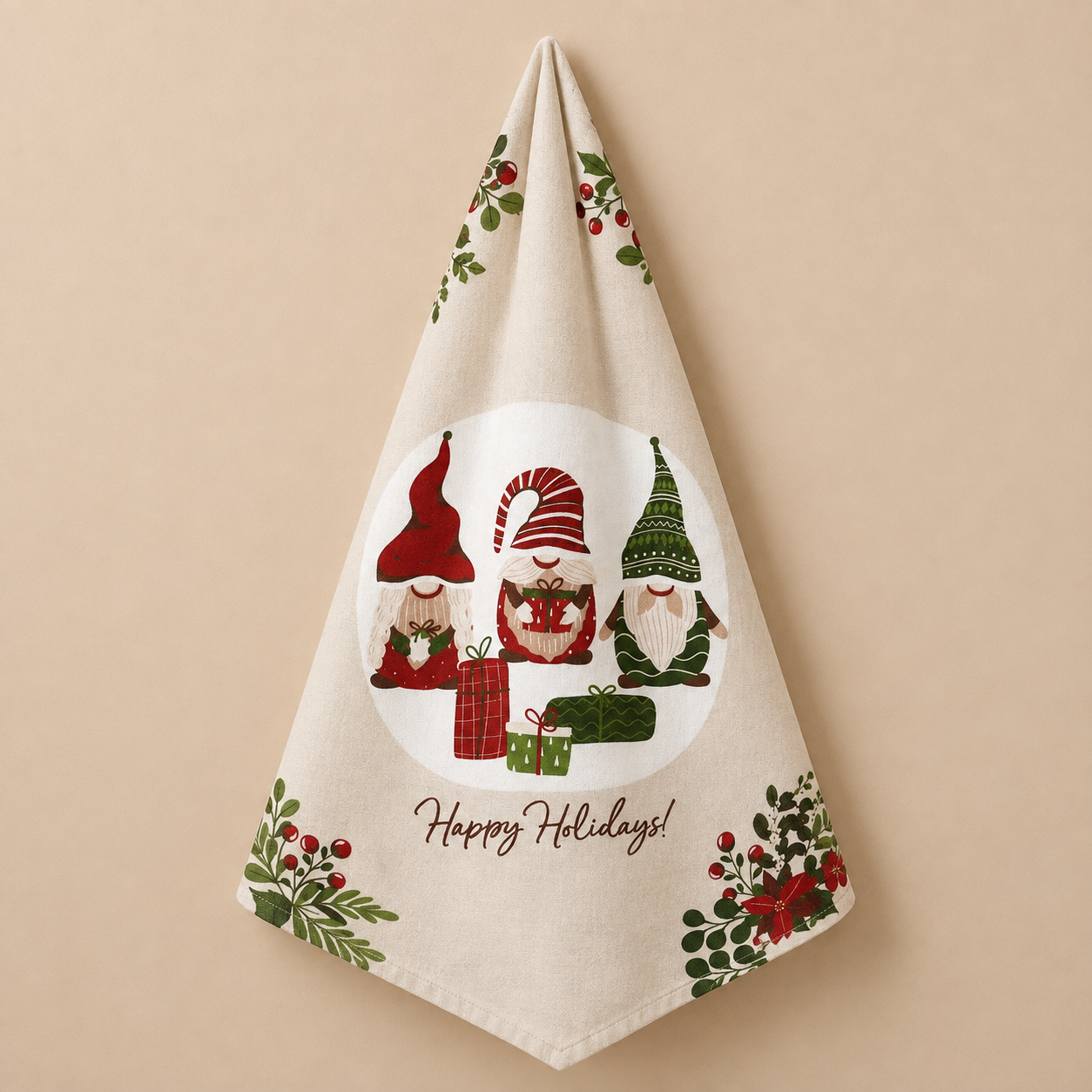 Canovaccio Natalizio “Happy Holidays” gnomi