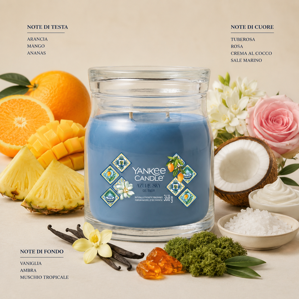 Yankee Candle Giara 368gr Azure sky