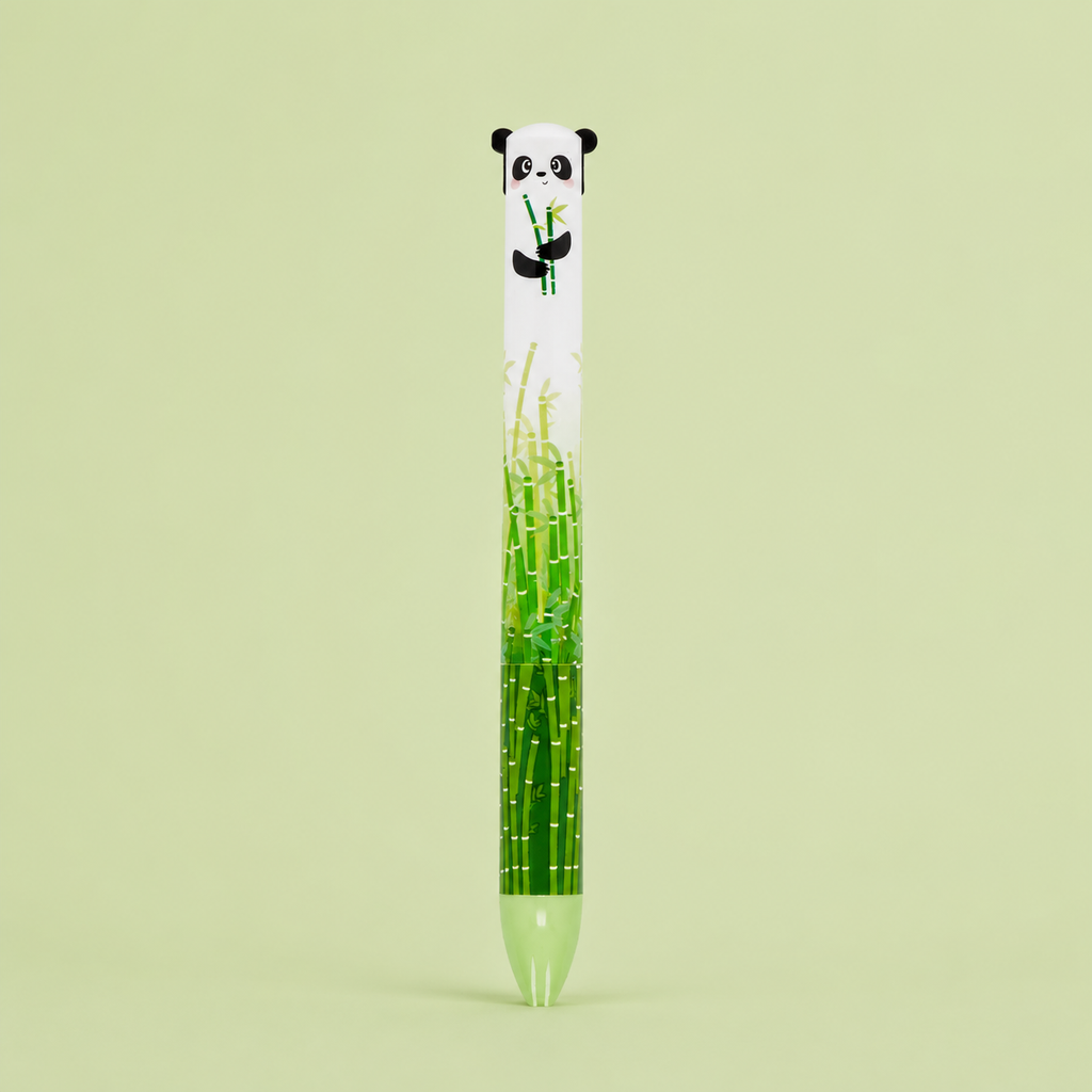 Penna a Sfera a Due Colori Click&amp;Clack – Panda di Legami