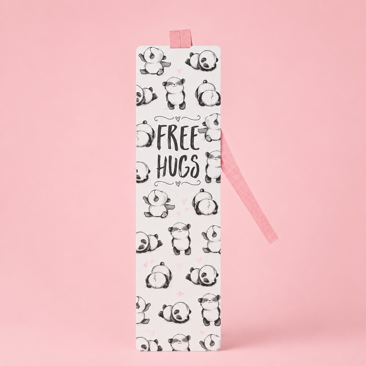 Segnalibro con Elastico Free Hugs – Panda di Legami