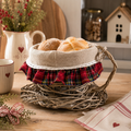 Cestino tazza Panieri Tartan