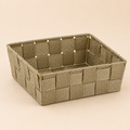Cestino Kela Alvaro tortora  – 19 x 19 x H 6 cm