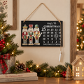 Lavagna dell’Avvento Countdown Natale Schiaccianoci