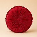 Cuscino tondo rosso Morbido sonno