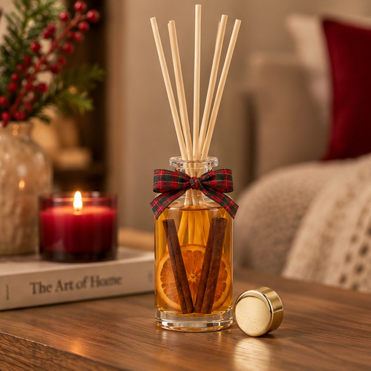 Profumo ambiente Tartan 140ml Cannella e agrumi