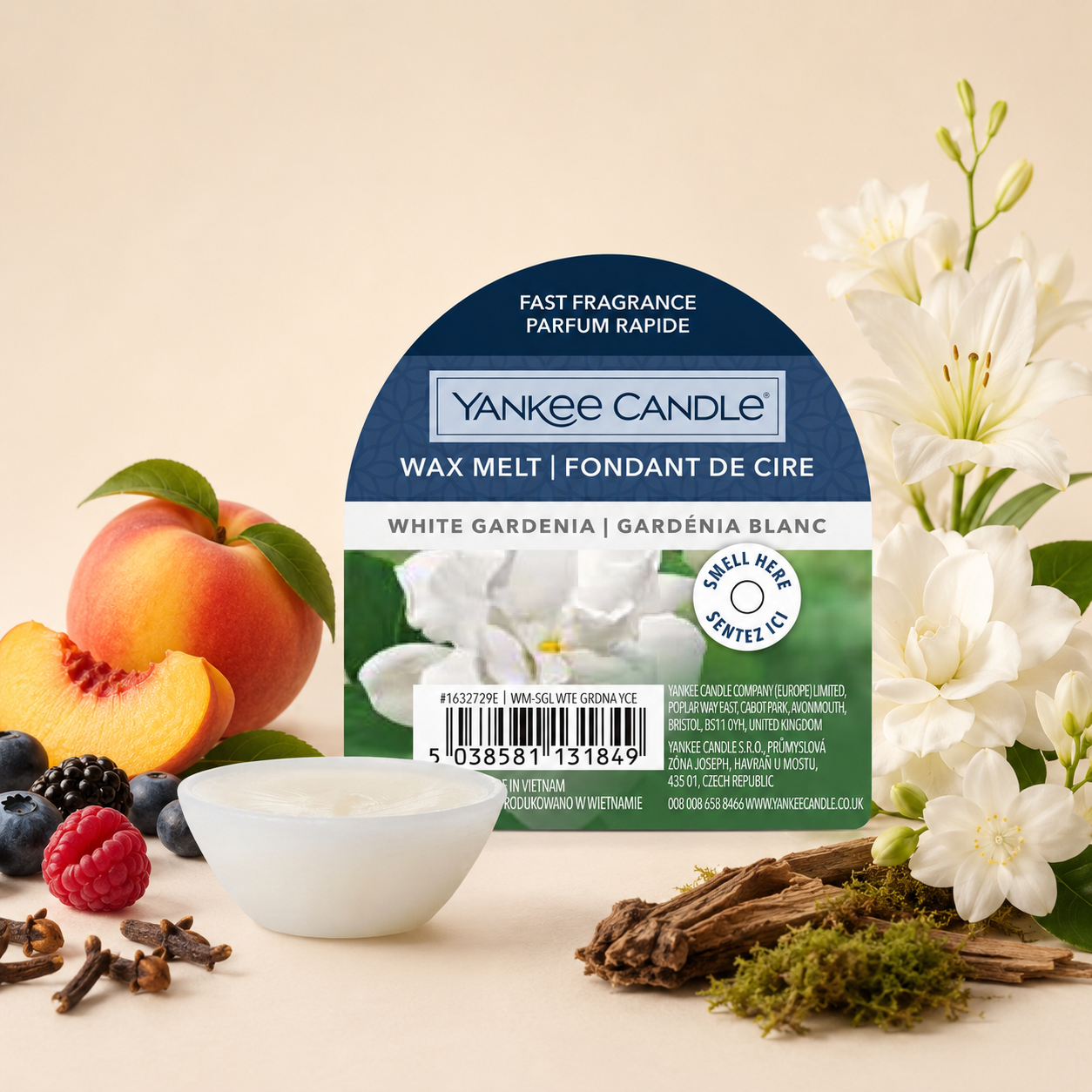 Yankee Candle cera White Gardenia