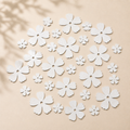 Decorazioni Fiore in Legno – Set 24 Pezzi