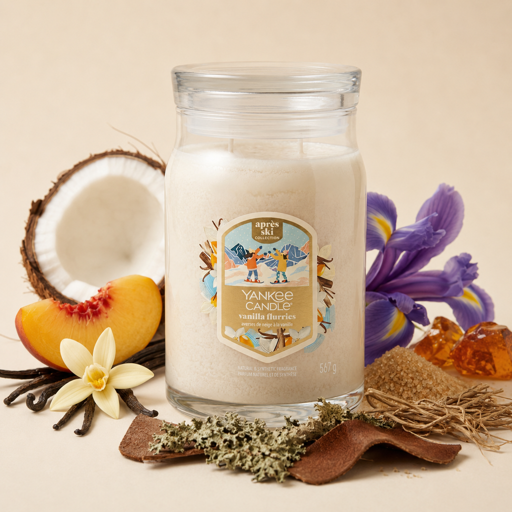 Yankee Candle giara 567gr Vanilla Flurries