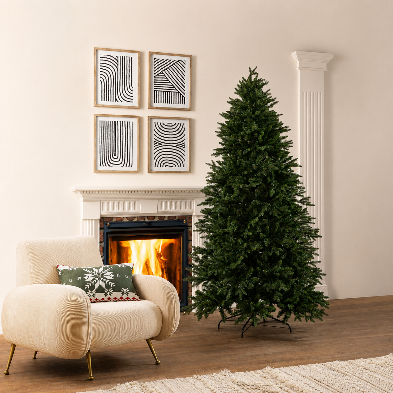 Albero di Natale Cristallo EDG h.210cm