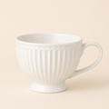 Tazza tè Alice bianca