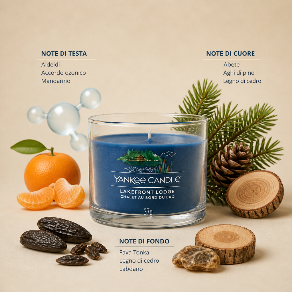 Yankee Candle candela mini Lakefront Lodge