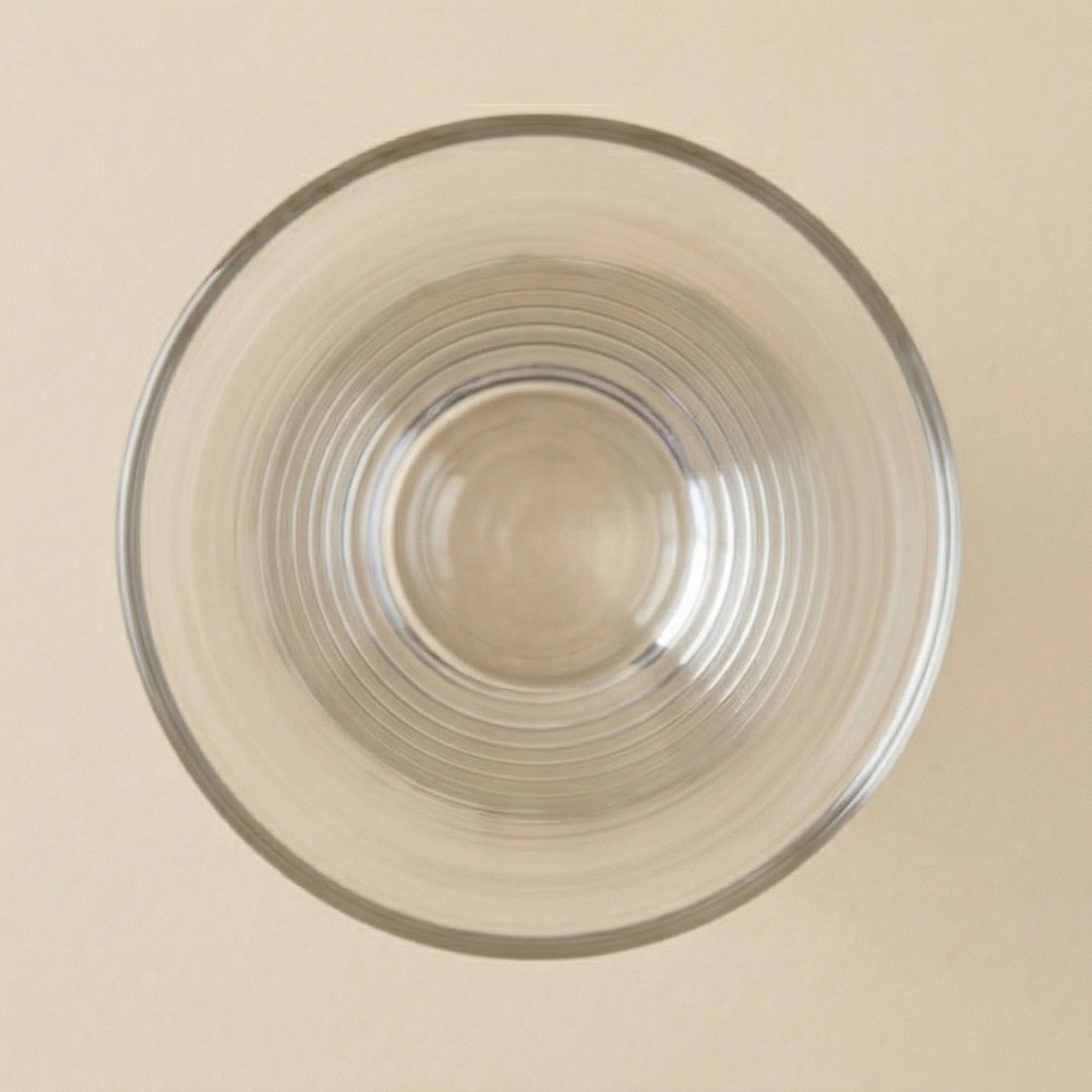 Vaso svasato in vetro h.40