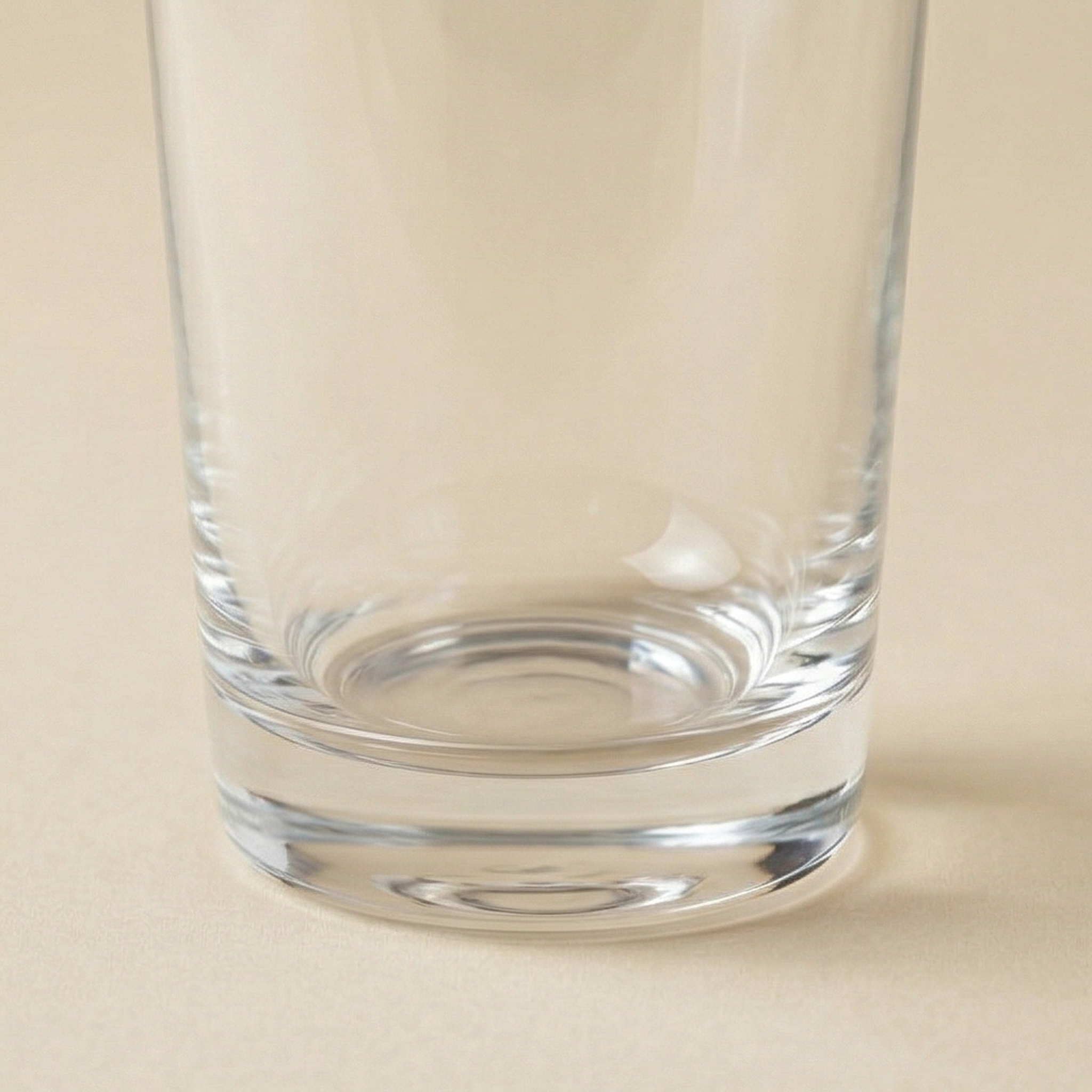 Vaso svasato in vetro h.40