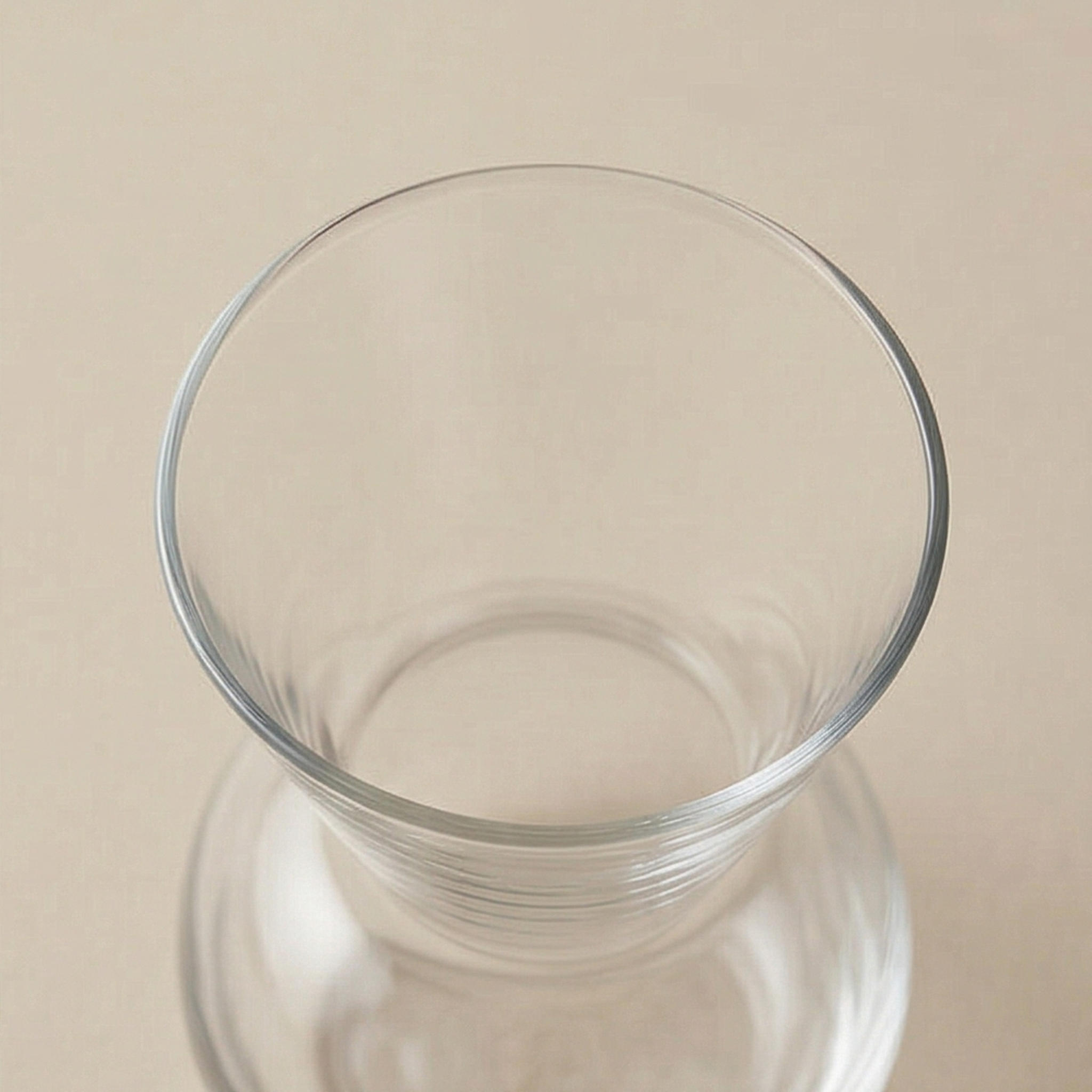Vaso bombato in vetro h.20