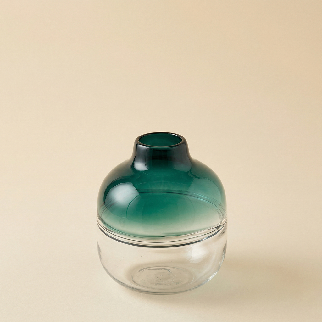 Vaso orcio bicolor h.22