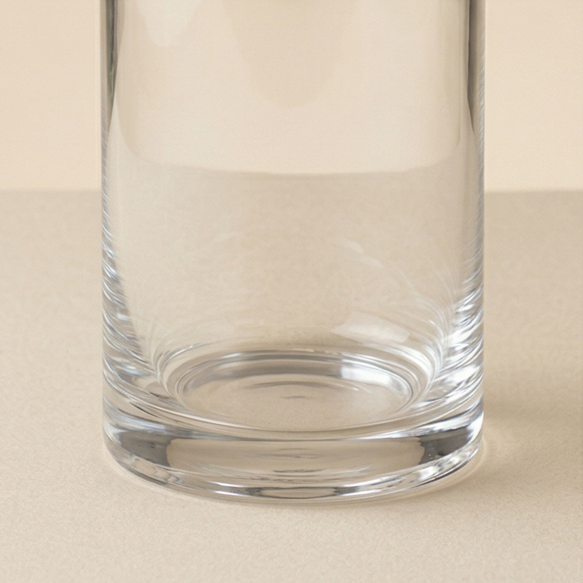 Vaso cilindro in vetro h.25cm