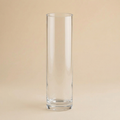 Vaso cilindro in vetro h.35cm