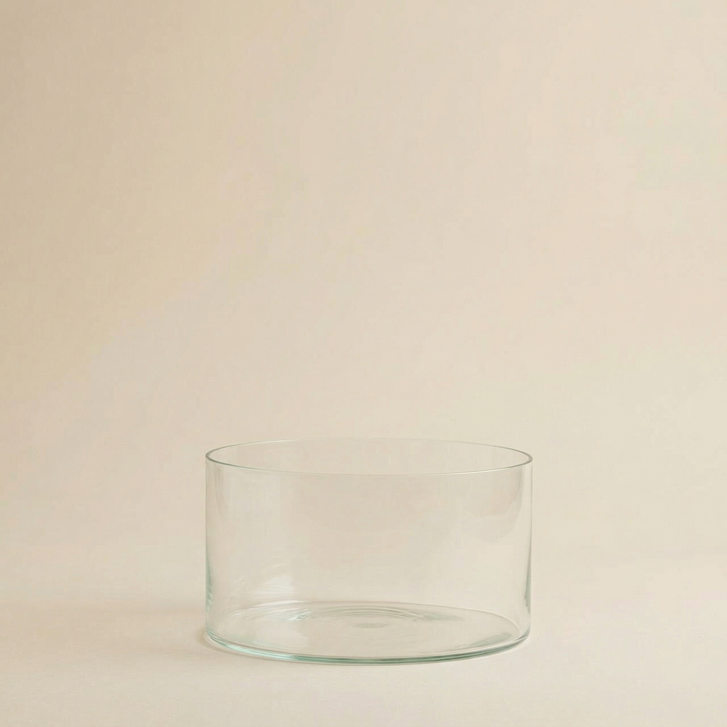 Vaso cilindrico basso 21cm