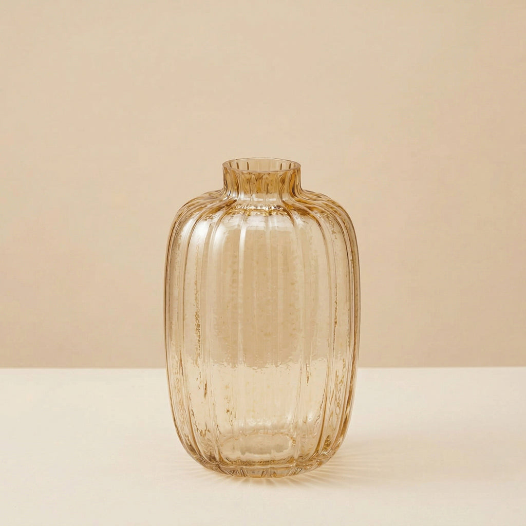 Vaso rotondo righe h.25