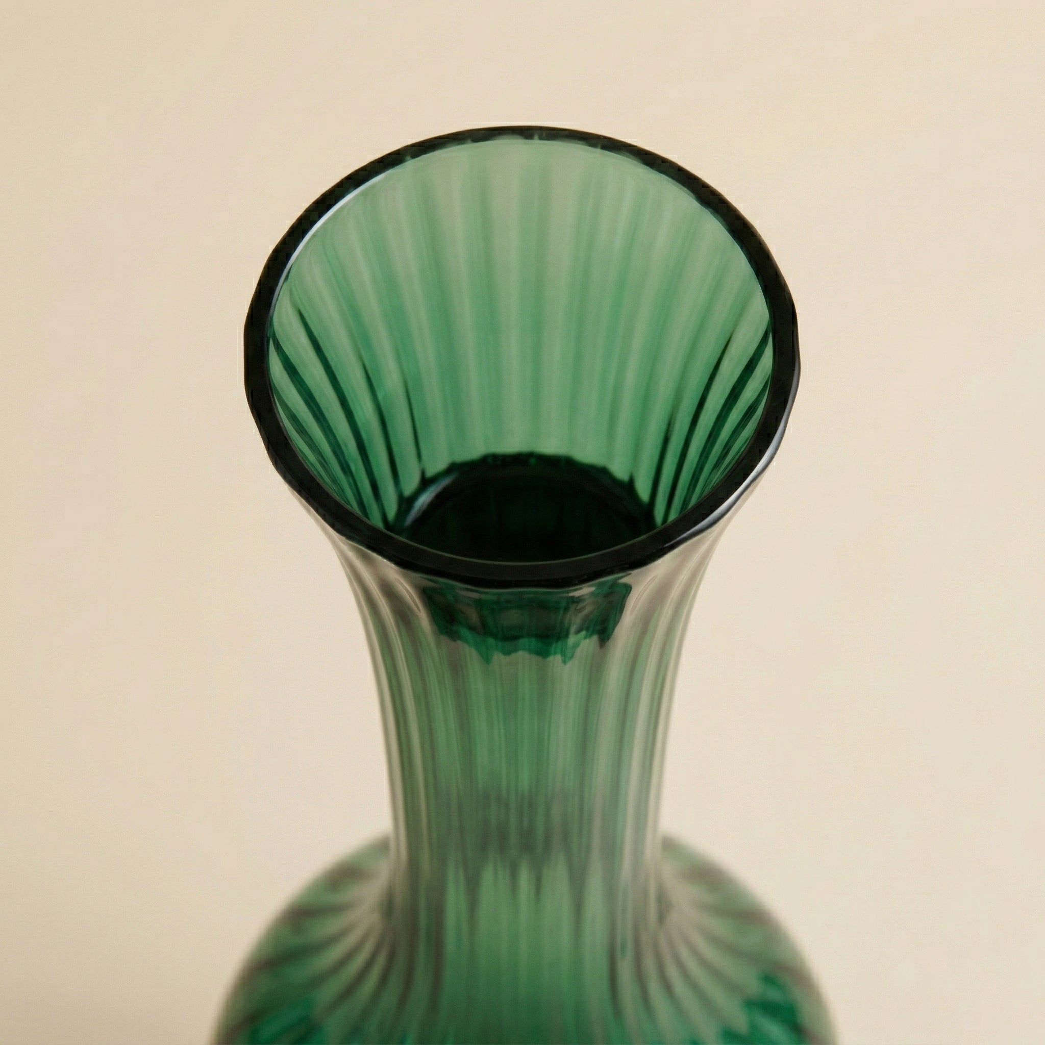 Vaso collolungo verde h.40