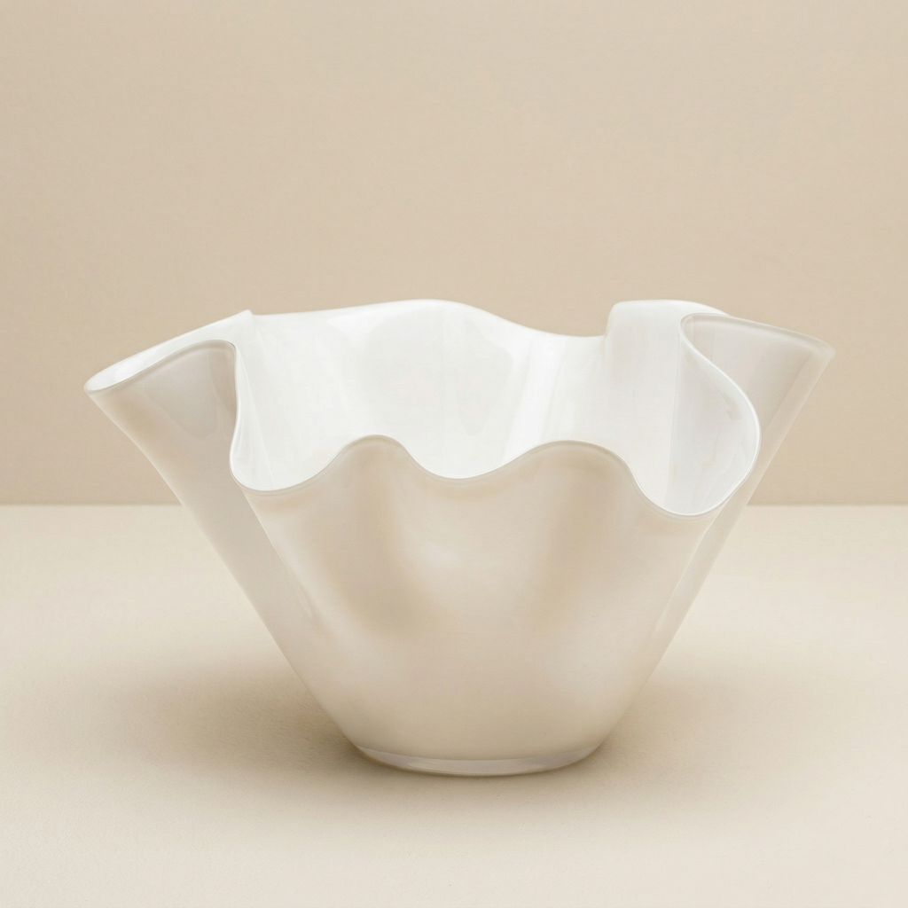 Centrotavola vaso Drappo h.28