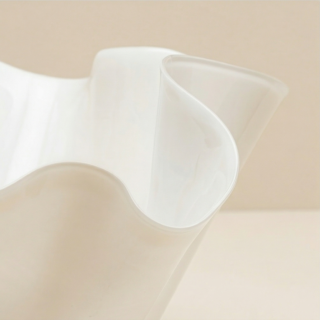 Centrotavola vaso Drappo h.28