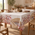 Tovaglia Rettangolare DUNE Collezione RADICI Antimacchia e No Stiro Avorio 155 x 220 cm