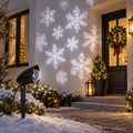 Proiettore Luminoso Fiocchi di Neve Bianchi Motion per Interno ed Esterno