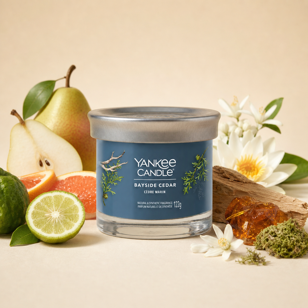 Yankee Candle candela tumbler 122gr Bayside Cedar