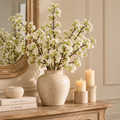 Ramo PRUNUS CHIC EDG Enzo De Gasperi Bianco Artificiale Fiorito – H 80 cm