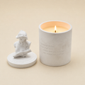 Candela con vaso busto