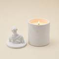 Candela con vaso busto Mod.B