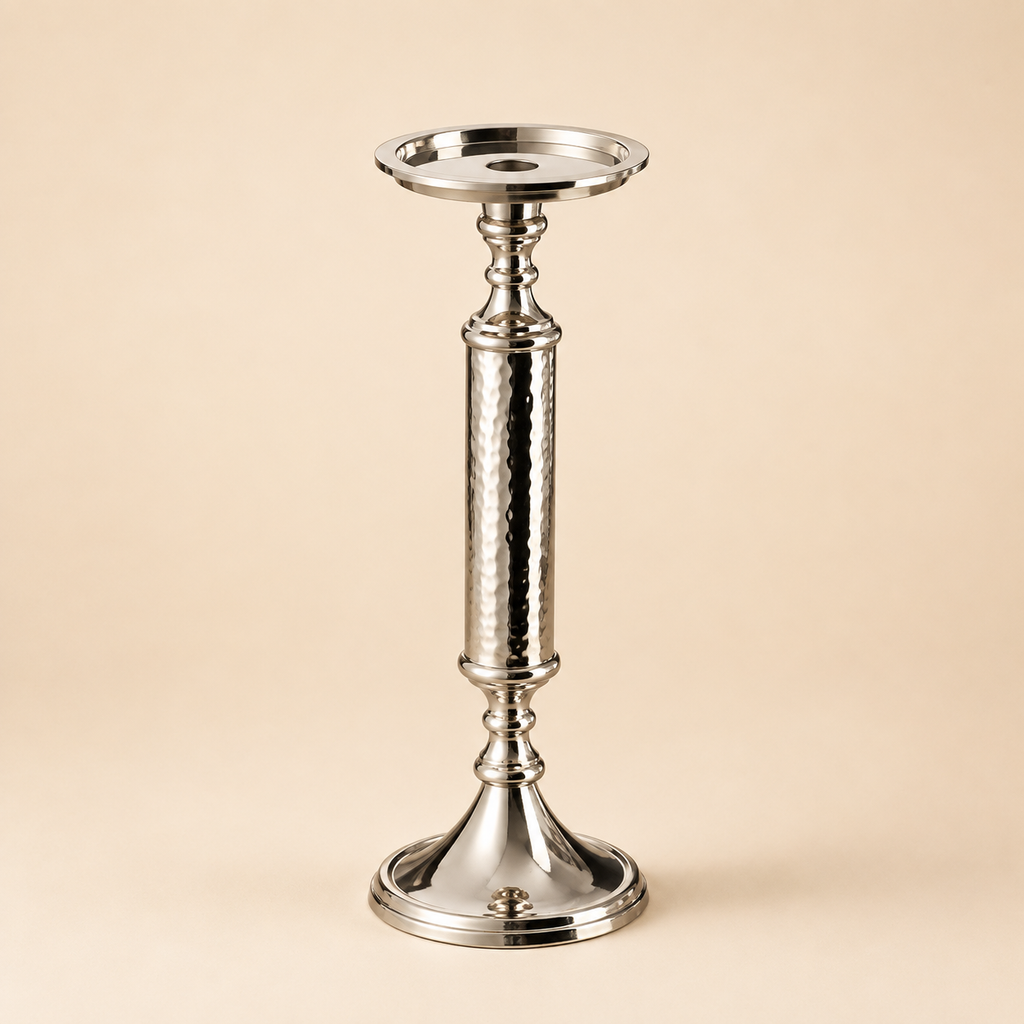 Candeliere in Alluminio h.34cm