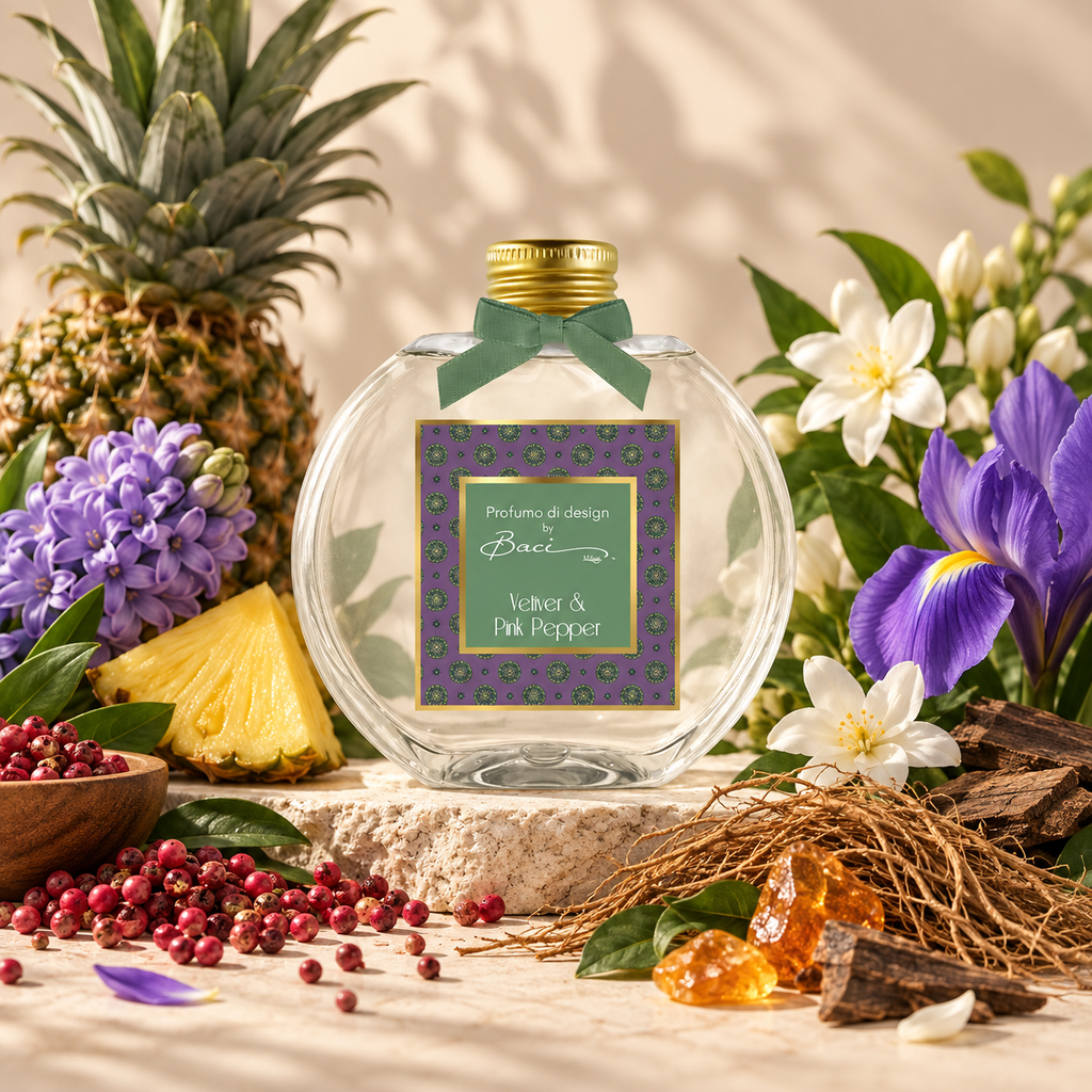 Essenza per ambienti "Profumo di Design" 250ml Vetiver & Pink pepper