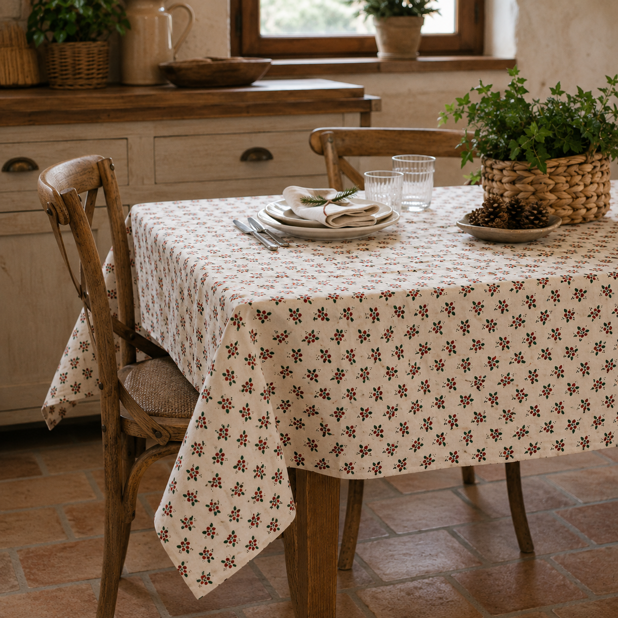 Tovaglia Berries Collection 140x180cm Bacche