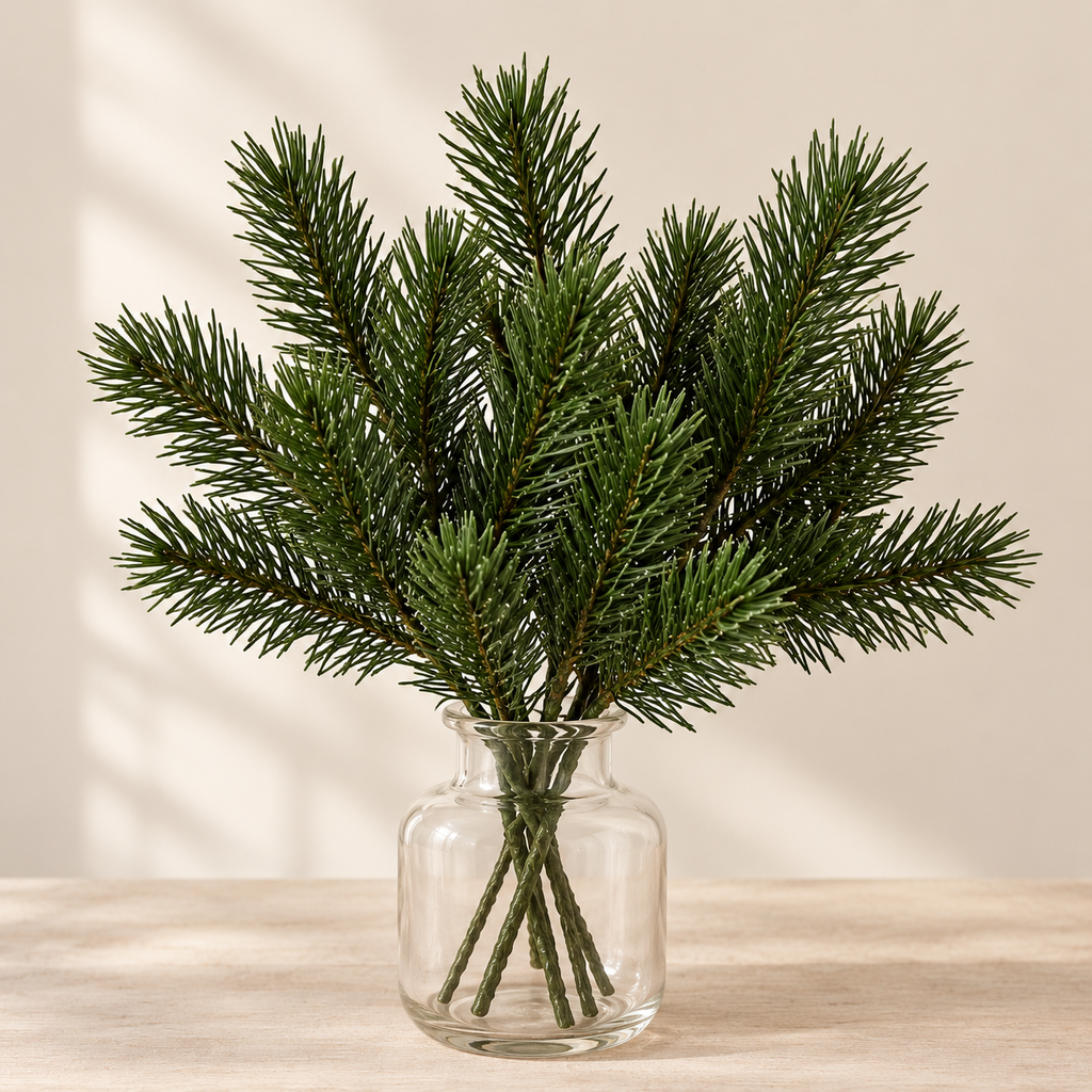 Ramo di Pino Verde H24 cm