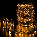 Catena Luminosa Cluster 5000 LED Bianco Caldo 50 m per Alberi 210–300 cm – Interno ed Esterno