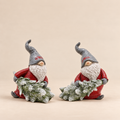 Gnomo Natalizio con Albero in Resina