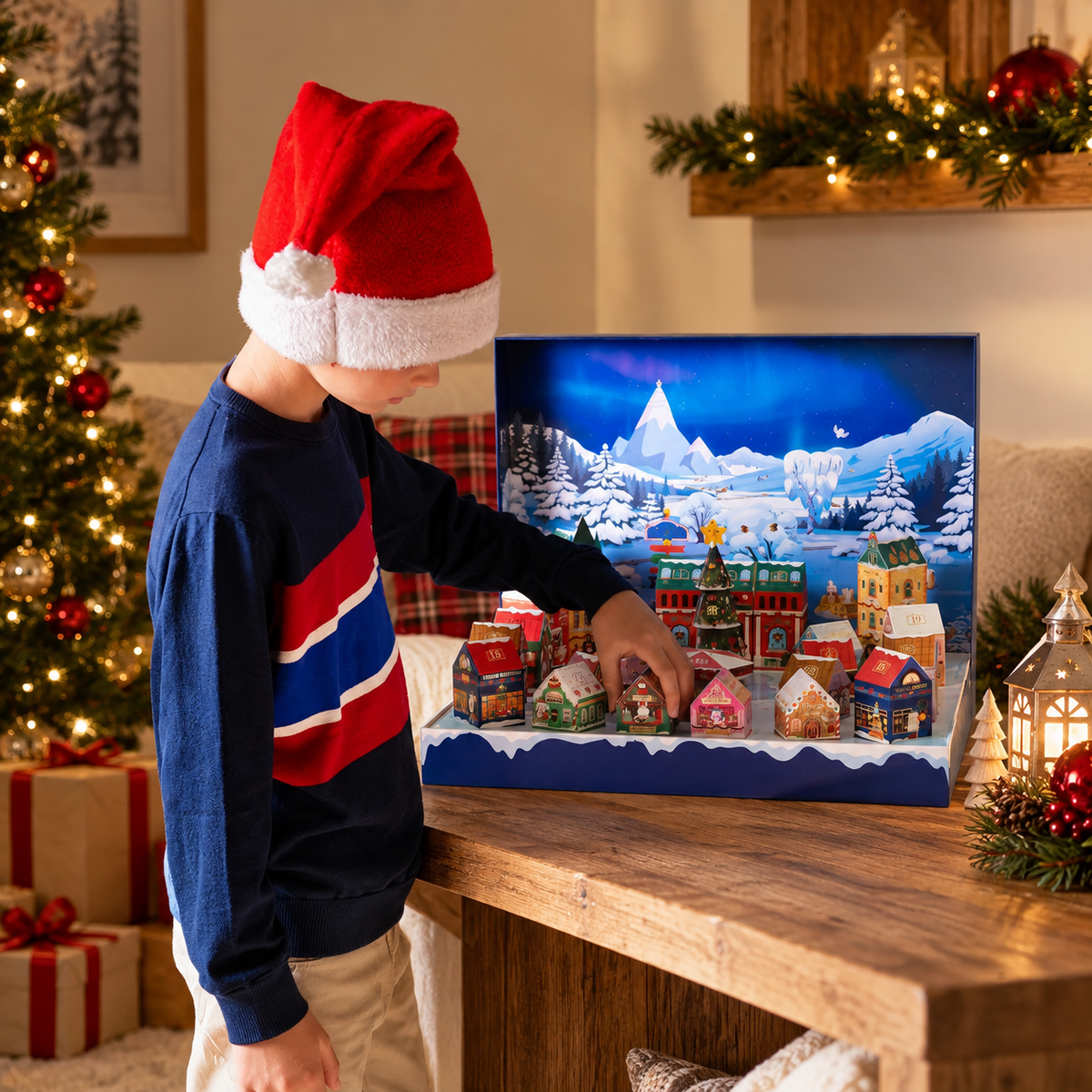 Calendario dell'Avvento Dream Peaks Legami con 24 Sorprese e Villaggio Natalizio 3D – Edizione Speciale