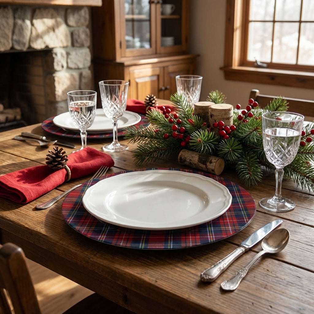 Sottopiatto tartan