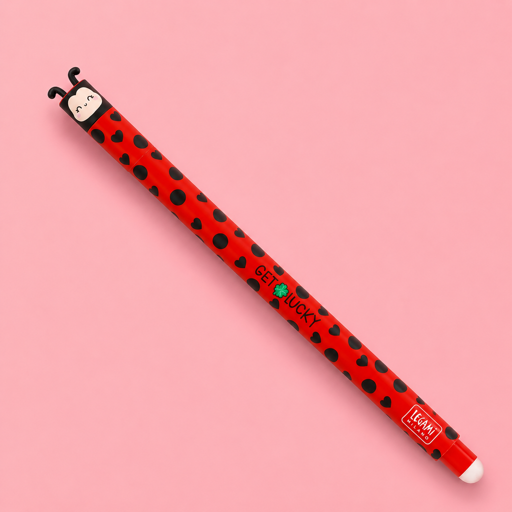 Penna Gel Cancellabile – Ladybug di Legami