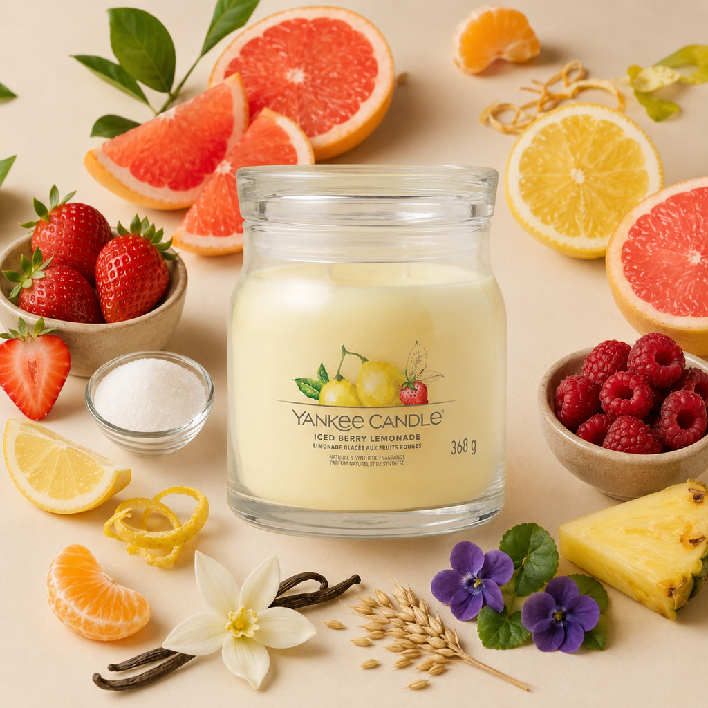 Yankee Candle Giara 368gr Iced Berry lemonade