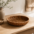 Cesto Portaoggetti Rotondo in Rattan – Varie Dimensioni