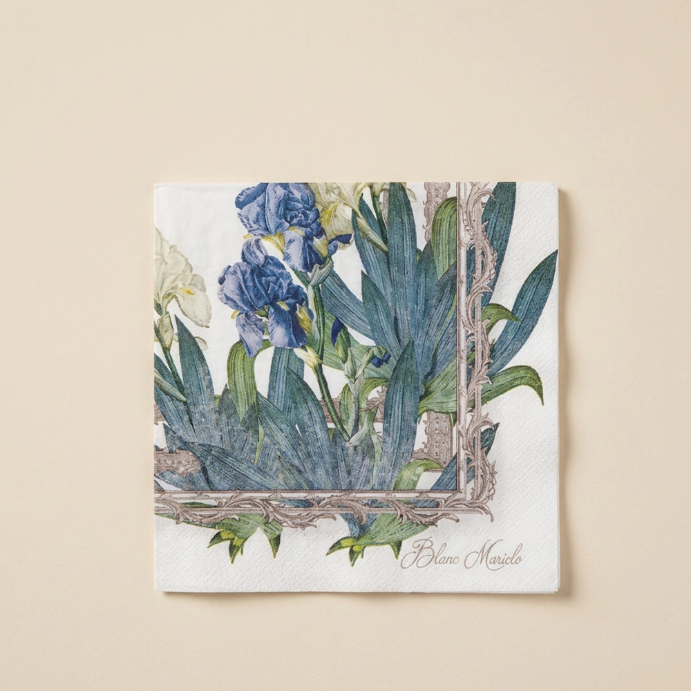 30 Tovaglioli carta 38x38cm "Iris"
