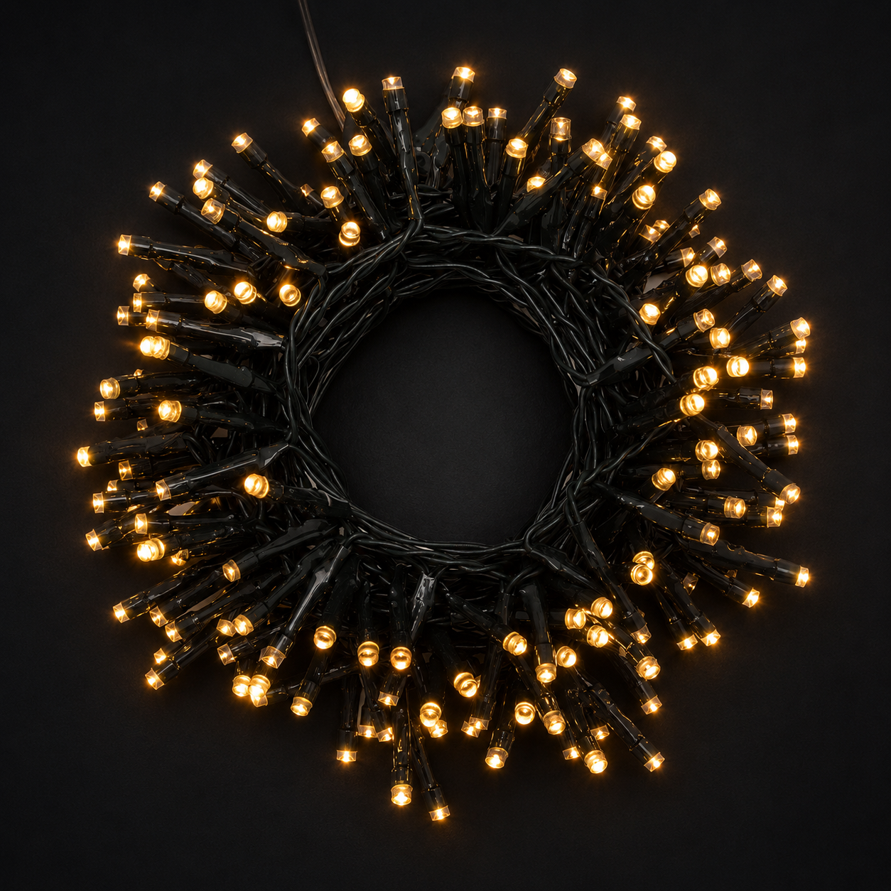 Catena Luminosa a Batteria 300 LED Bianco Caldo con Telecomando – 12 m