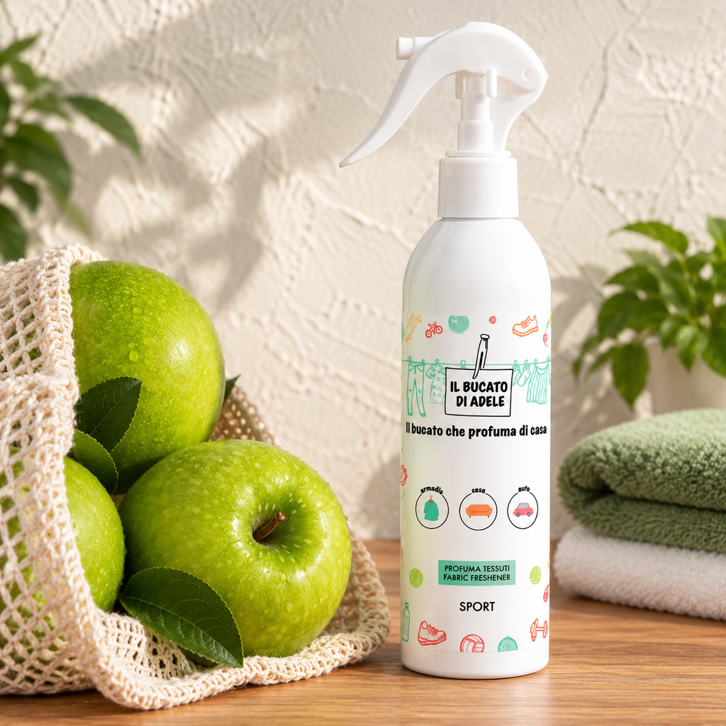 Spray tessuti Il bucato di Adele Sport