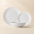 Set 12 piatti White basic Coupe
