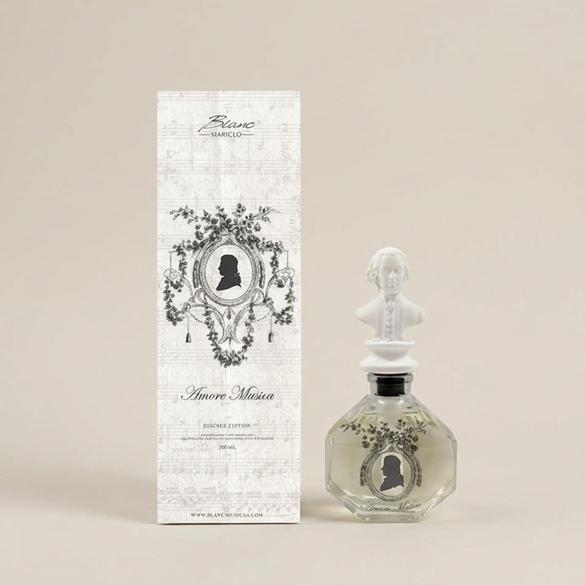 Diffusore con gessetto "Amore Musica"